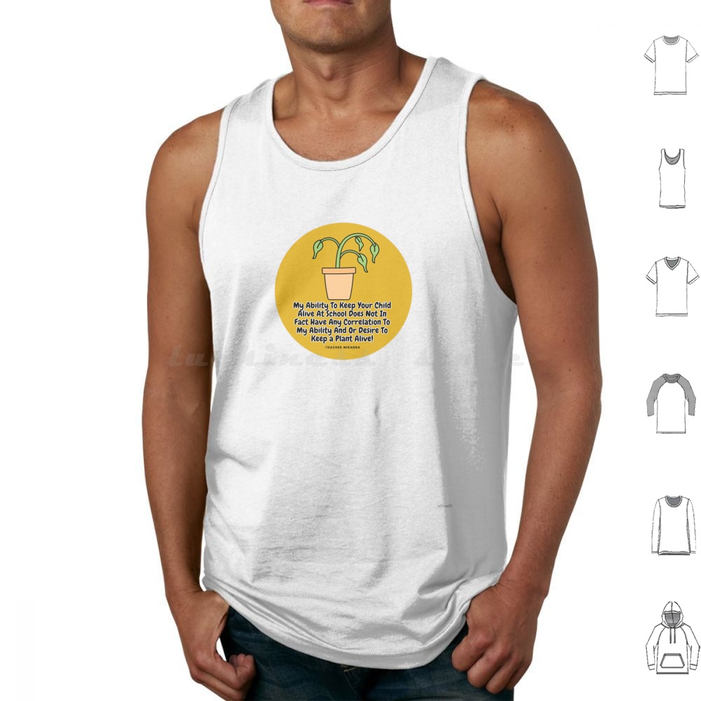 The Plant Parent - Tolle Lehrerin Schreckliche Pflanzen Eltern Tanktops