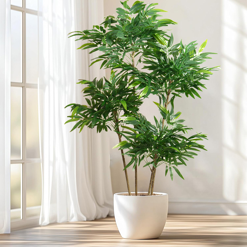 Fiddle Leaf Fig - 80-180cm große künstliche Bambusblätter, künstliche Palmen,