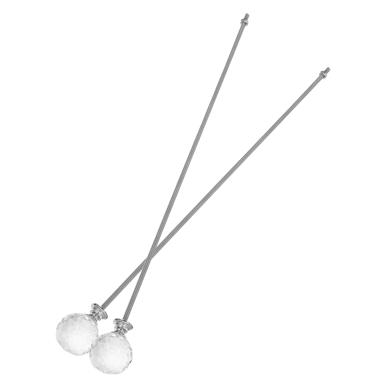 Plant Support Stake - 2 Stück Pflanzenstützen, Zauberstab-Stützen, Kristall-Verzierungen, Blumenvasenfüller,