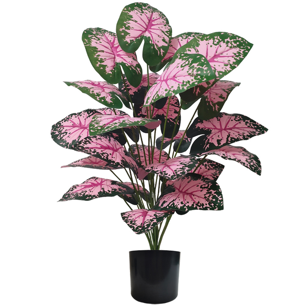 Snake Plant - Rosa Blatt Topfpflanzen Gefälschte Künstliche Pflanzen