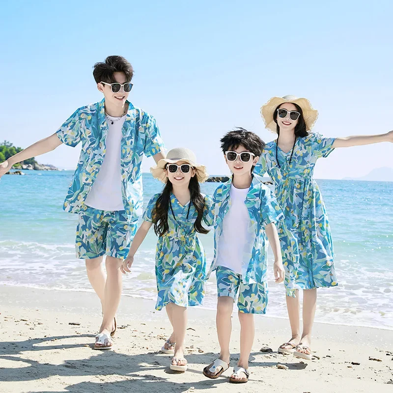 The Plant Parent - Vater Sohn Hemden SetKleidung Sommer Urlaub