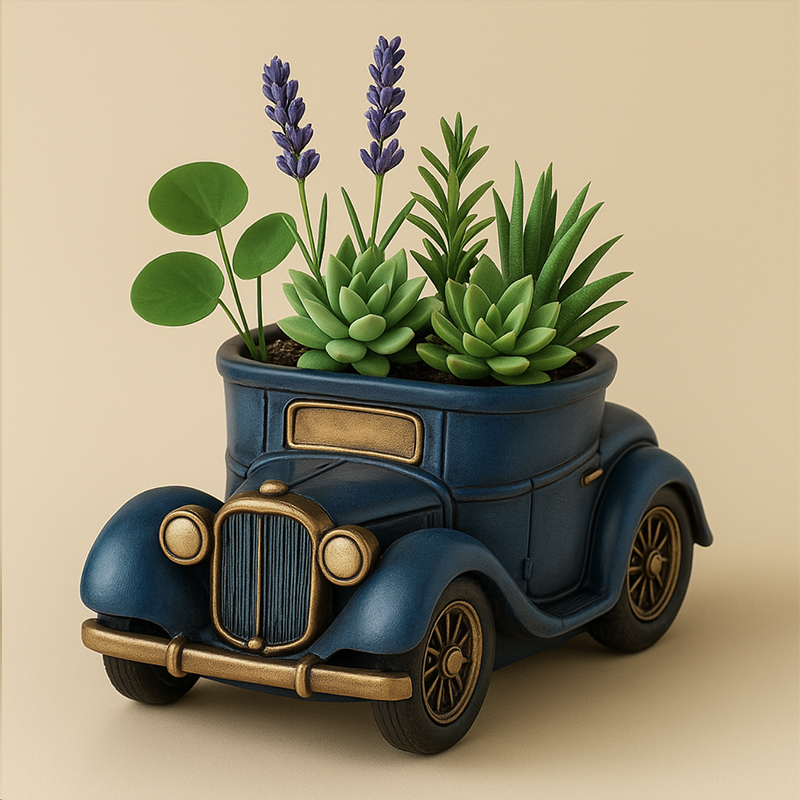 3D Vintage Bus Auto Sukkulente – Succulent Set Bewertung und Preis