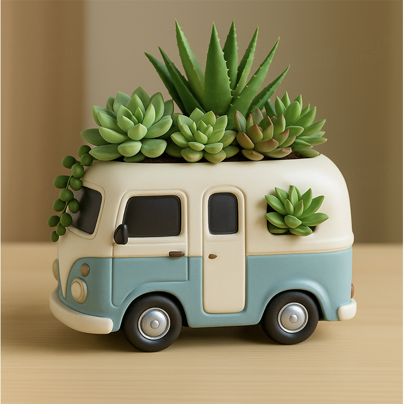 3D Vintage Bus Auto Sukkulente – Succulent Set Bewertung und Preis