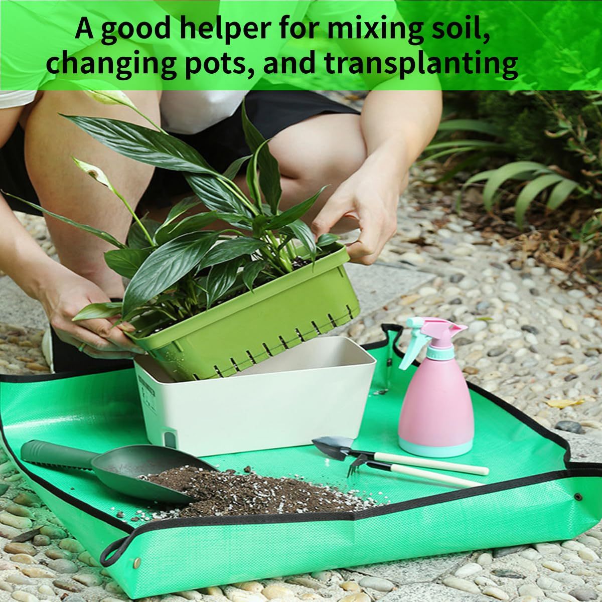 Wasserdichte Pflanzumtopfmatte – Repotting Mat Bewertung und Preis