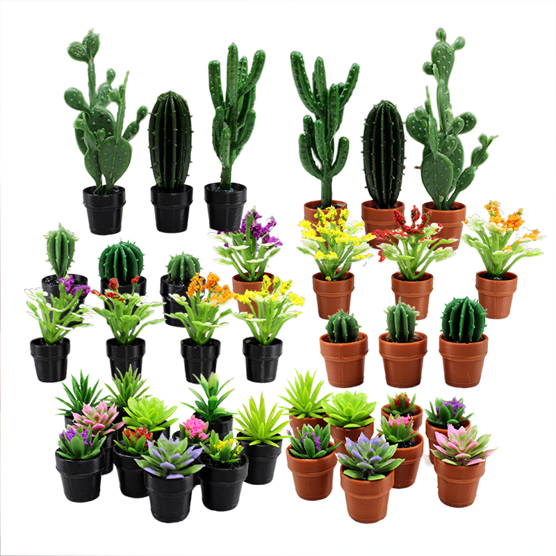 8 Stück Miniatur-Kunststofftop – Succulent Set Bewertung und Preis
