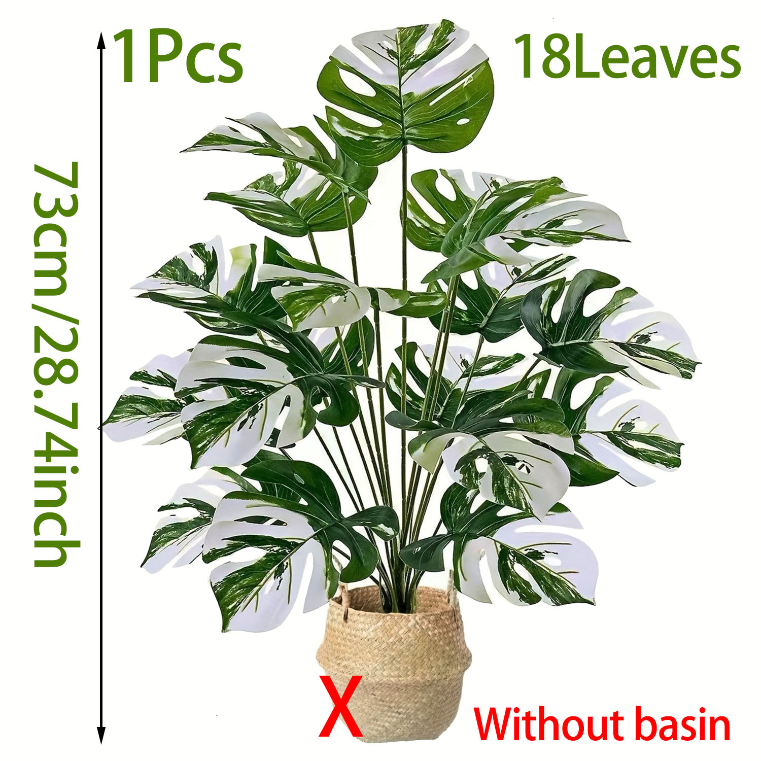 Realistische künstliche Monste – Fiddle Leaf Fig Bewertung und Preis